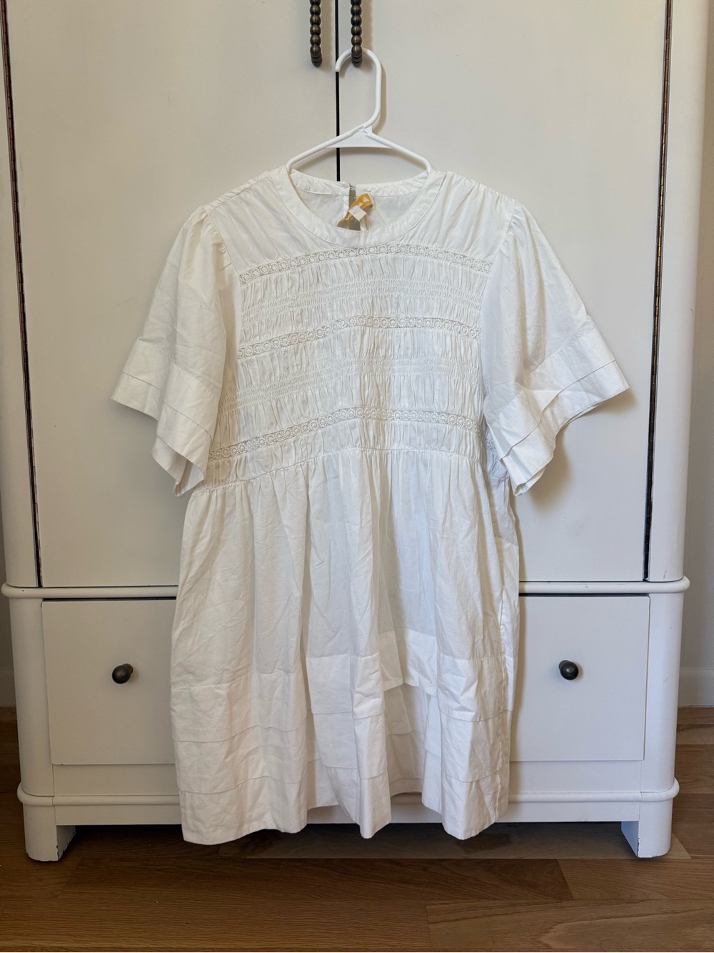 La Maregold Vanessa Dress Cloud White
